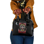 Red Tails Tuskegee Airmen Shoulder Handbag Black History Fighter Plane Patriotic Tribute - African Pride