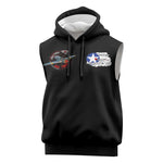 Red Tails Tuskegee Airmen Sleeveless Hoodie Black History Fighter Plane Patriotic Tribute - African Pride