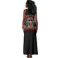 Red Tails Tuskegee Airmen Tank Maxi Dress Black History Fighter Plane Patriotic Tribute - African Pride