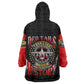 Red Tails Tuskegee Airmen Wearable Blanket Hoodie Black History Fighter Plane Patriotic Tribute - African Pride
