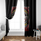 Red Tails Tuskegee Airmen Window Curtain Black History Fighter Plane Patriotic Tribute - African Pride