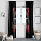 Red Tails Tuskegee Airmen Window Curtain Black History Fighter Plane Patriotic Tribute - African Pride