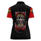 Red Tails Tuskegee Airmen Women Polo Shirt Black History Fighter Plane Patriotic Tribute - African Pride