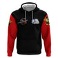 Red Tails Tuskegee Airmen Zip Hoodie Black History Fighter Plane Patriotic Tribute - African Pride