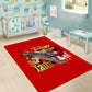 Tuskegee Red Tails Airmen Area Rug African American WWII Fighter Pilot Legacy - African Pride
