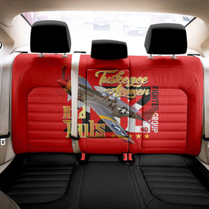 Tuskegee Red Tails Airmen Back Car Seat Cover African American WWII Fighter Pilot Legacy - African Pride