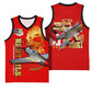 Tuskegee Red Tails Airmen Basketball Jersey African American WWII Fighter Pilot Legacy - African Pride