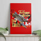 Tuskegee Red Tails Airmen Canvas Wall Art African American WWII Fighter Pilot Legacy - African Pride