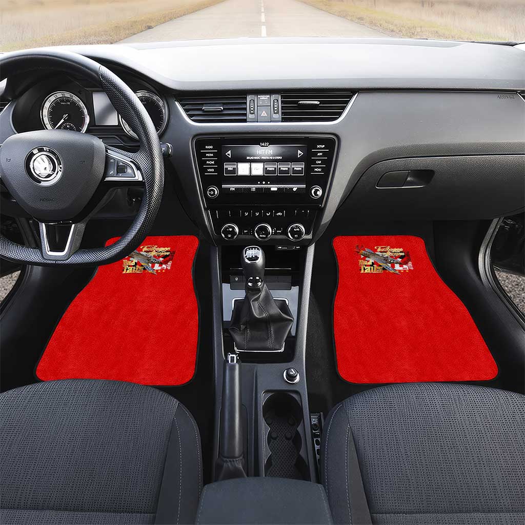 Tuskegee Red Tails Airmen Car Mats African American WWII Fighter Pilot Legacy - African Pride