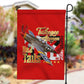 Tuskegee Red Tails Airmen Garden Flag African American WWII Fighter Pilot Legacy - African Pride