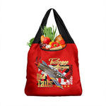 Tuskegee Red Tails Airmen Grocery Bag African American WWII Fighter Pilot Legacy - African Pride