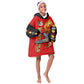 Tuskegee Red Tails Airmen Kid Wearable Blanket Hoodie African American WWII Fighter Pilot Legacy - African Pride