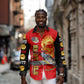 Tuskegee Red Tails Airmen Long Sleeve Button Shirt African American WWII Fighter Pilot Legacy - African Pride