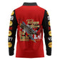 Tuskegee Red Tails Airmen Long Sleeve Polo Shirt African American WWII Fighter Pilot Legacy - African Pride