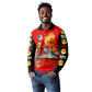 Tuskegee Red Tails Airmen Long Sleeve Polo Shirt African American WWII Fighter Pilot Legacy - African Pride