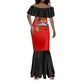 Tuskegee Red Tails Airmen Mermaid Dress African American WWII Fighter Pilot Legacy - African Pride