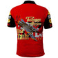Tuskegee Red Tails Airmen Polo Shirt African American WWII Fighter Pilot Legacy - African Pride