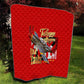 Tuskegee Red Tails Airmen Quilt African American WWII Fighter Pilot Legacy - African Pride