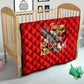 Tuskegee Red Tails Airmen Quilt African American WWII Fighter Pilot Legacy - African Pride