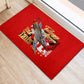 Tuskegee Red Tails Airmen Rubber Doormat African American WWII Fighter Pilot Legacy - African Pride