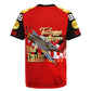 Tuskegee Red Tails Airmen Rugby Jersey African American WWII Fighter Pilot Legacy - African Pride