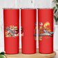 Tuskegee Red Tails Airmen Skinny Tumbler African American WWII Fighter Pilot Legacy - African Pride