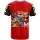Tuskegee Red Tails Airmen T shirt African American WWII Fighter Pilot Legacy - African Pride