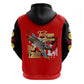 Tuskegee Red Tails Airmen Zip Hoodie African American WWII Fighter Pilot Legacy - African Pride