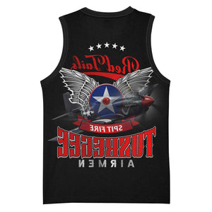 Red Tails Tuskegee Airmen Basketball Jersey 332nd Fighter Group WWII Legacy Tribute - African Pride