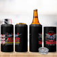 Red Tails Tuskegee Airmen 4 in 1 Can Cooler Tumbler 332nd Fighter Group WWII Legacy Tribute - African Pride