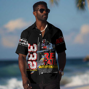 Red Tails Tuskegee Airmen Hawaiian Shirt 332nd Fighter Group WWII Legacy Tribute - African Pride