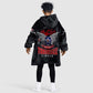 Red Tails Tuskegee Airmen Kid Wearable Blanket Hoodie 332nd Fighter Group WWII Legacy Tribute - African Pride