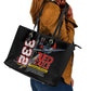 Red Tails Tuskegee Airmen Leather Tote Bag 332nd Fighter Group WWII Legacy Tribute - African Pride