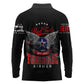 Red Tails Tuskegee Airmen Long Sleeve Polo Shirt 332nd Fighter Group WWII Legacy Tribute - African Pride