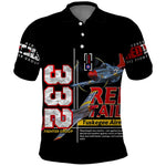 Red Tails Tuskegee Airmen Polo Shirt 332nd Fighter Group WWII Legacy Tribute - African Pride