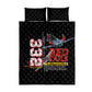 Red Tails Tuskegee Airmen Quilt Bed Set 332nd Fighter Group WWII Legacy Tribute - African Pride
