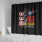 Red Tails Tuskegee Airmen Shower Curtain 332nd Fighter Group WWII Legacy Tribute - African Pride