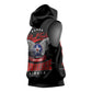 Red Tails Tuskegee Airmen Sleeveless Hoodie 332nd Fighter Group WWII Legacy Tribute - African Pride