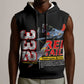 Red Tails Tuskegee Airmen Sleeveless Hoodie 332nd Fighter Group WWII Legacy Tribute - African Pride