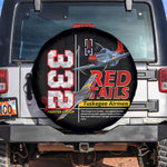 Red Tails Tuskegee Airmen Spare Tire Cover 332nd Fighter Group WWII Legacy Tribute - African Pride