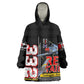 Red Tails Tuskegee Airmen Wearable Blanket Hoodie 332nd Fighter Group WWII Legacy Tribute - African Pride