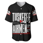 Wings of Honor Tuskegee Airmen Baseball Jersey 332nd 477th Fighter Group Tribute - African Pride