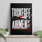 Wings of Honor Tuskegee Airmen Canvas Wall Art 332nd 477th Fighter Group Tribute - African Pride