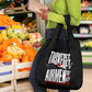 Wings of Honor Tuskegee Airmen Grocery Bag 332nd 477th Fighter Group Tribute - African Pride