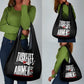 Wings of Honor Tuskegee Airmen Grocery Bag 332nd 477th Fighter Group Tribute - African Pride