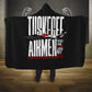 Wings of Honor Tuskegee Airmen Hooded Blanket 332nd 477th Fighter Group Tribute - African Pride