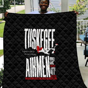 Wings of Honor Tuskegee Airmen Quilt 332nd 477th Fighter Group Tribute - African Pride