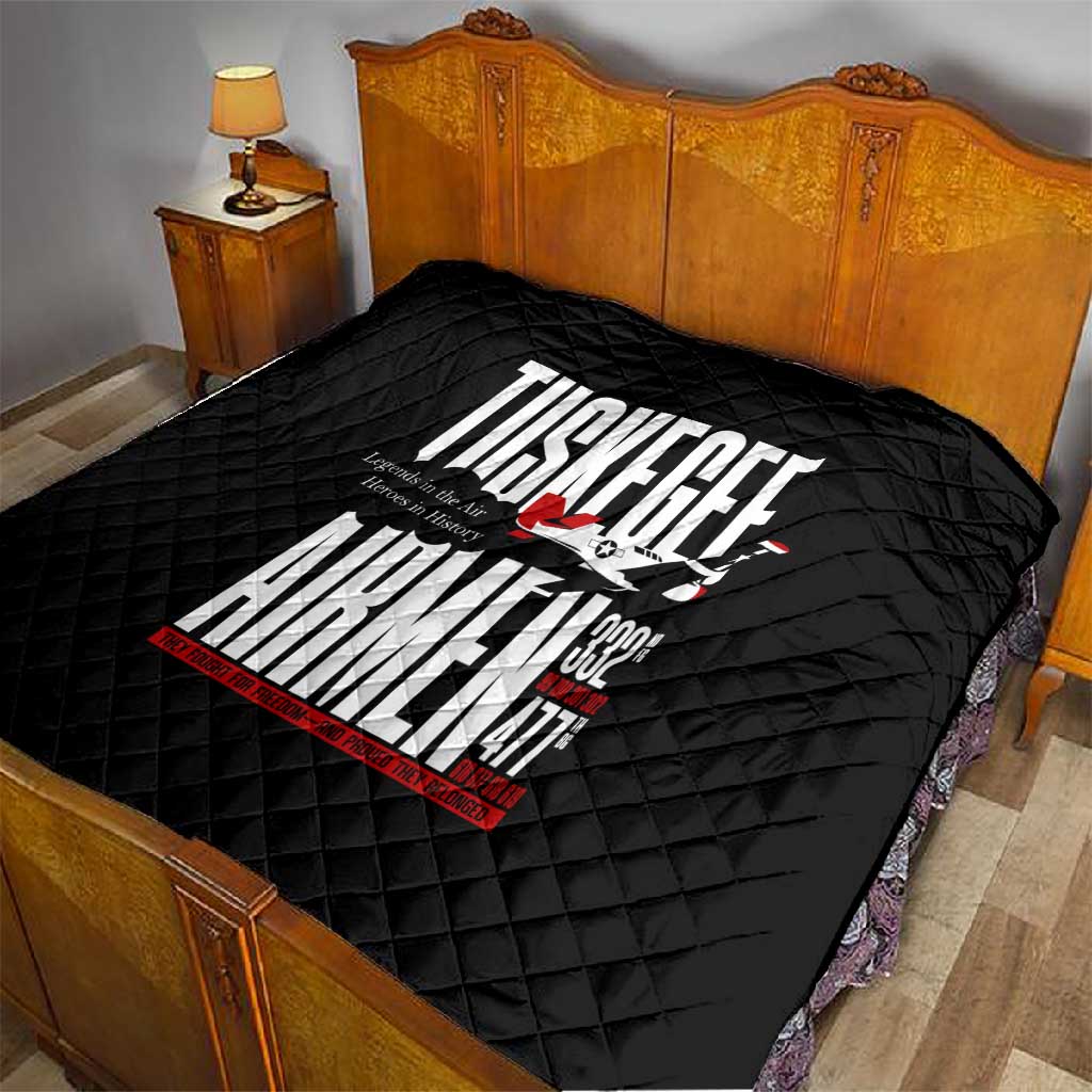 Wings of Honor Tuskegee Airmen Quilt 332nd 477th Fighter Group Tribute - African Pride