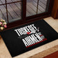 Wings of Honor Tuskegee Airmen Rubber Doormat 332nd 477th Fighter Group Tribute - African Pride