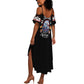 Wings of Honor Tuskegee Airmen Summer Maxi Dress 332nd 477th Fighter Group Tribute - African Pride